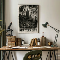 New York City Skyline Poster