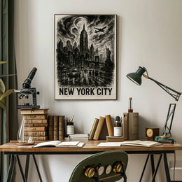 New York City Skyline Poster