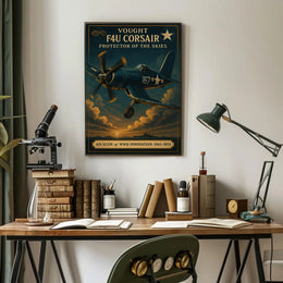 Vought F4U Corsair: Protector of the Skies Poster