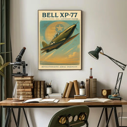 Bell XP-77 Lightweight Fighter Poster
