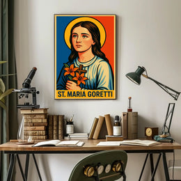 St. Maria Goretti Poster