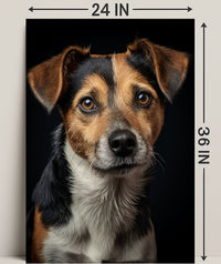 Portrait Of A Loyal Companion Poster PosterGoat