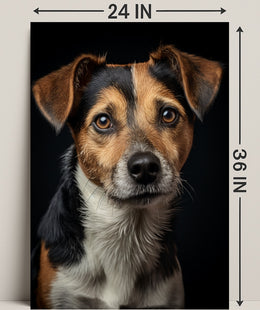 Portrait Of A Loyal Companion Poster PosterGoat