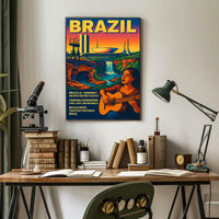 Discover Brazil Poster