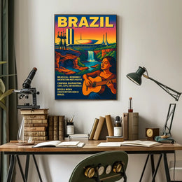 Discover Brazil Poster