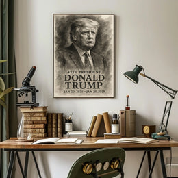 Donald Trump 47th President Poster