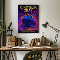 Kunsthaus Graz A Fusion of Art and Architecture Poster