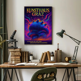 Kunsthaus Graz A Fusion of Art and Architecture Poster