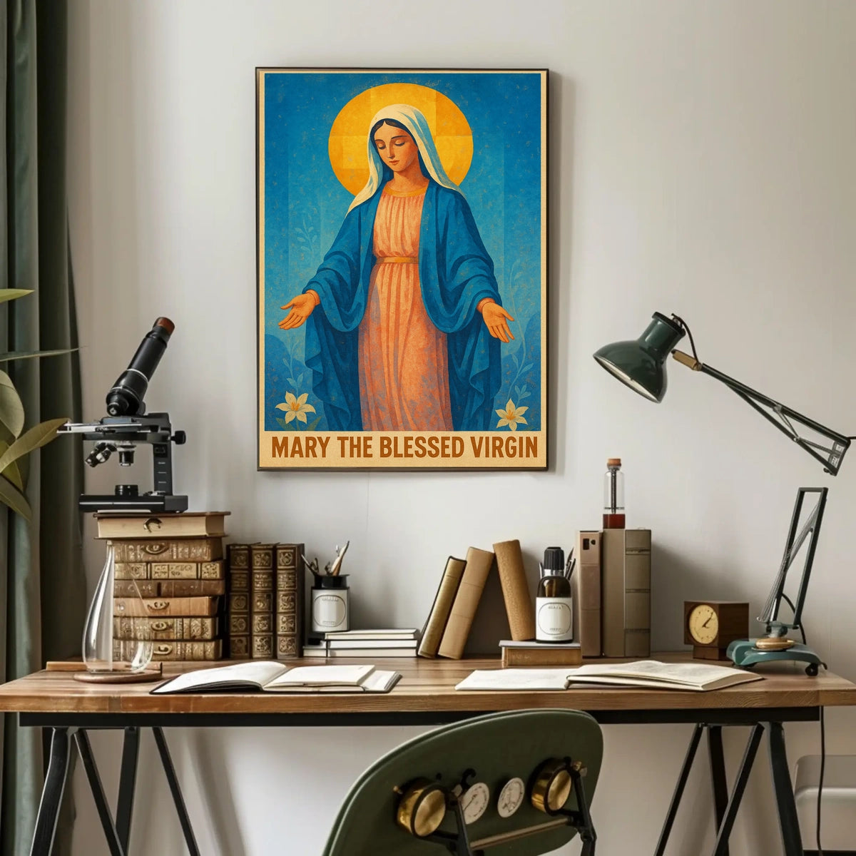 Mary The Blessed Virgin Poster