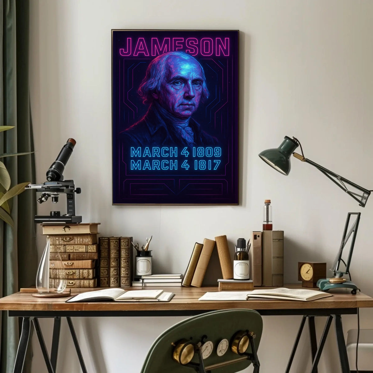 James Madison 4Th President Poster