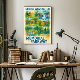 George Washington Memorial Parkway Poster