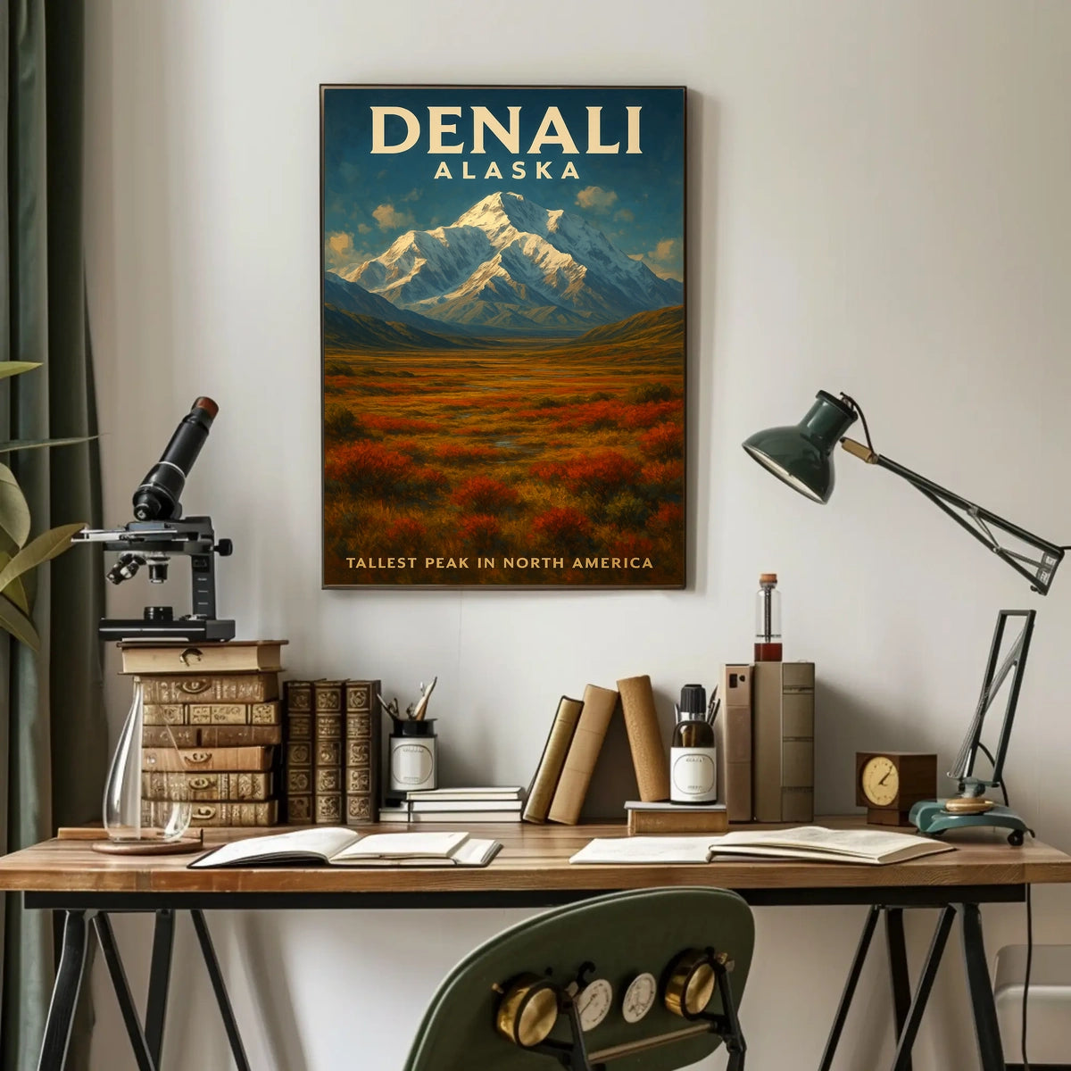 Denali Tallest Peak In North America Poster