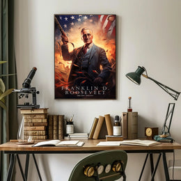 Franklin D. Roosevelt: A Pivotal Leader Poster