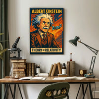 Albert Einstein Theory Of Relativity Poster