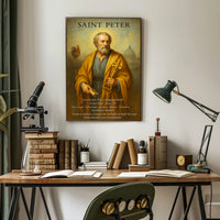 Saint Peter - The Rock of the Church Poster PosterGoat