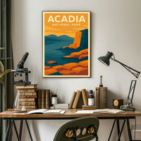 Acadia National Park Poster