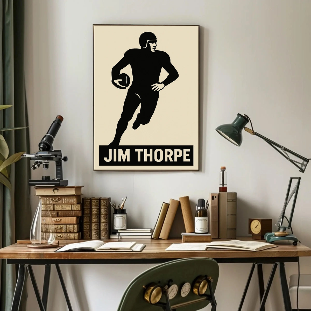 Jim Thorpe Athletic Legend Poster