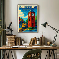 Gaithersburg, Maryland Poster