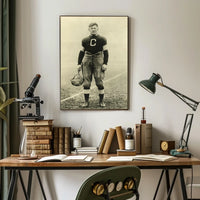 Vintage Football Legend Poster