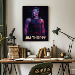Jim Thorpe A Legendary Athlete Poster