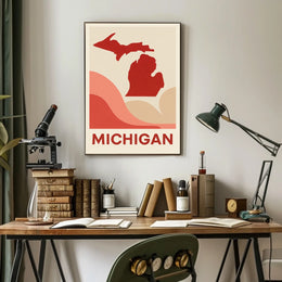 Michigan Landscape Poster