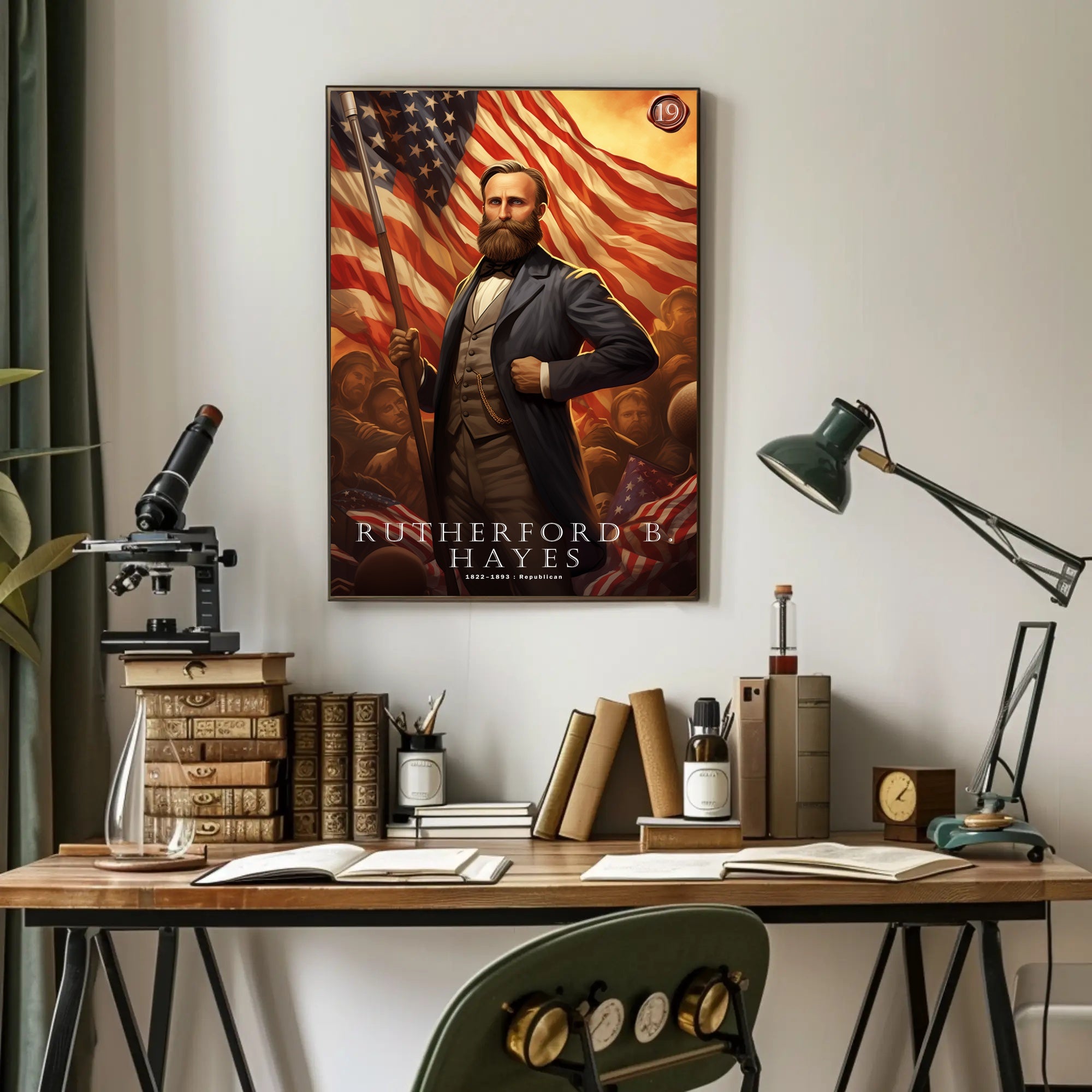 Rutherford B. Hayes Poster