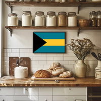 Bahamas Flag Poster