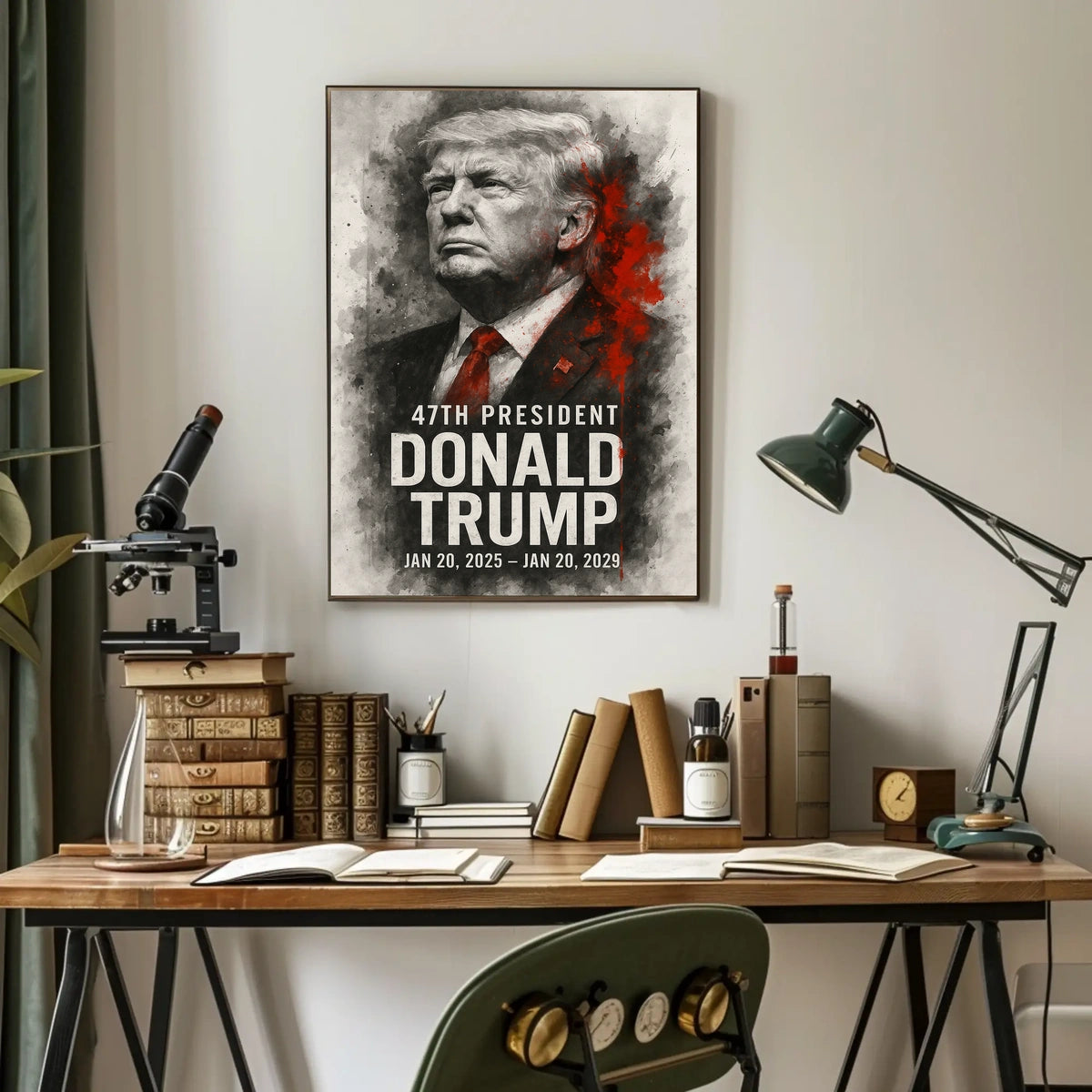 Donald Trump 47th President Poster
