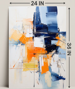 Abstract Expression Abstract Poster