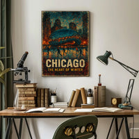 Chicago The Heart of Winter Poster