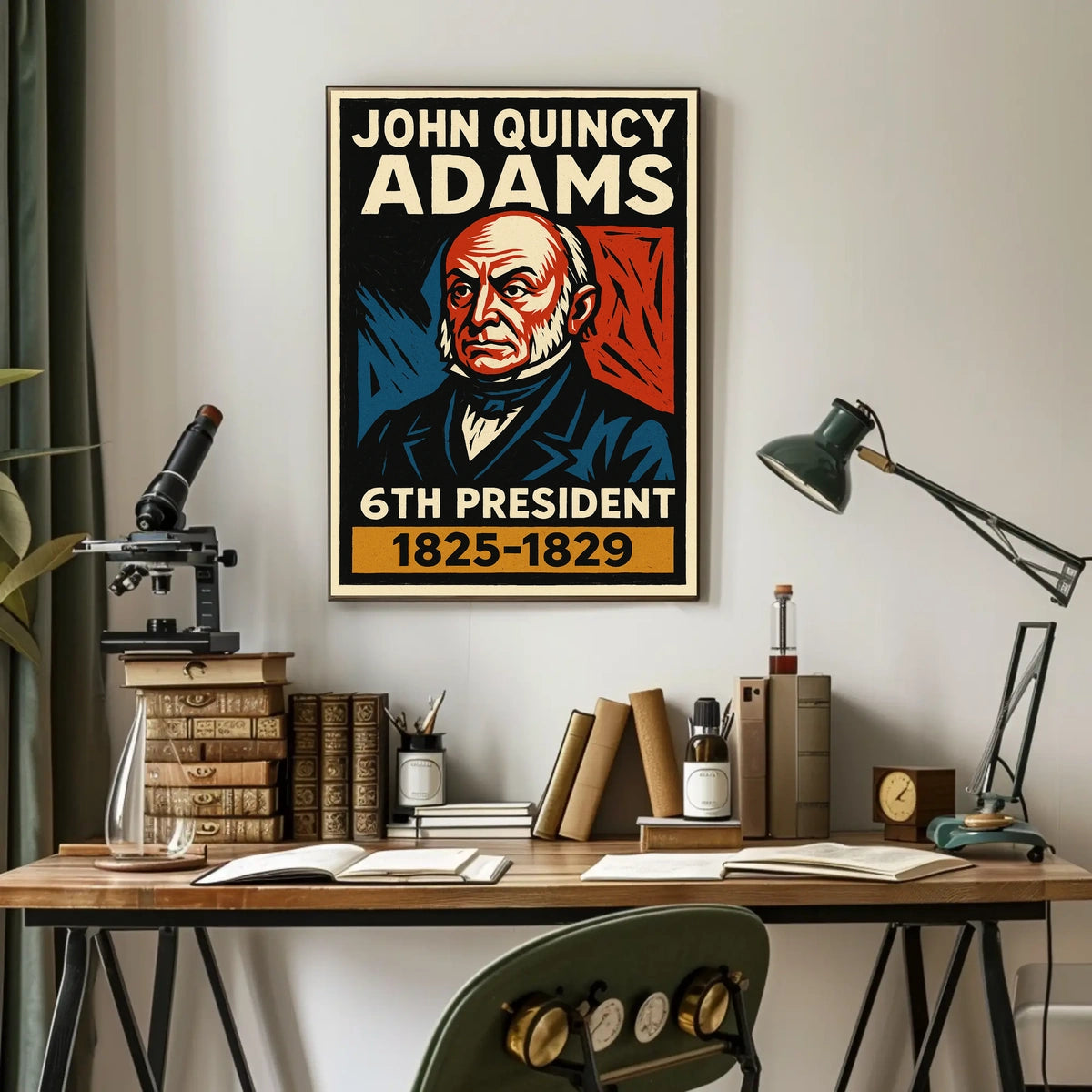 John Quincy Adams 6th President Poster