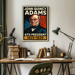John Quincy Adams 6th President Poster