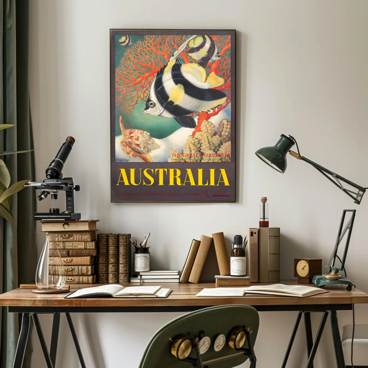 Australia The Great Barrier Reef Poster