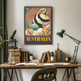 Australia The Great Barrier Reef Poster
