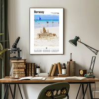 Boracay Beach Paradise Travel Poster PosterGoat