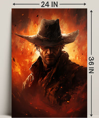 The Lone Gunslinger Poster