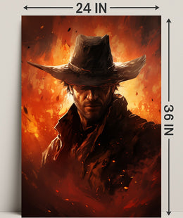 The Lone Gunslinger Poster