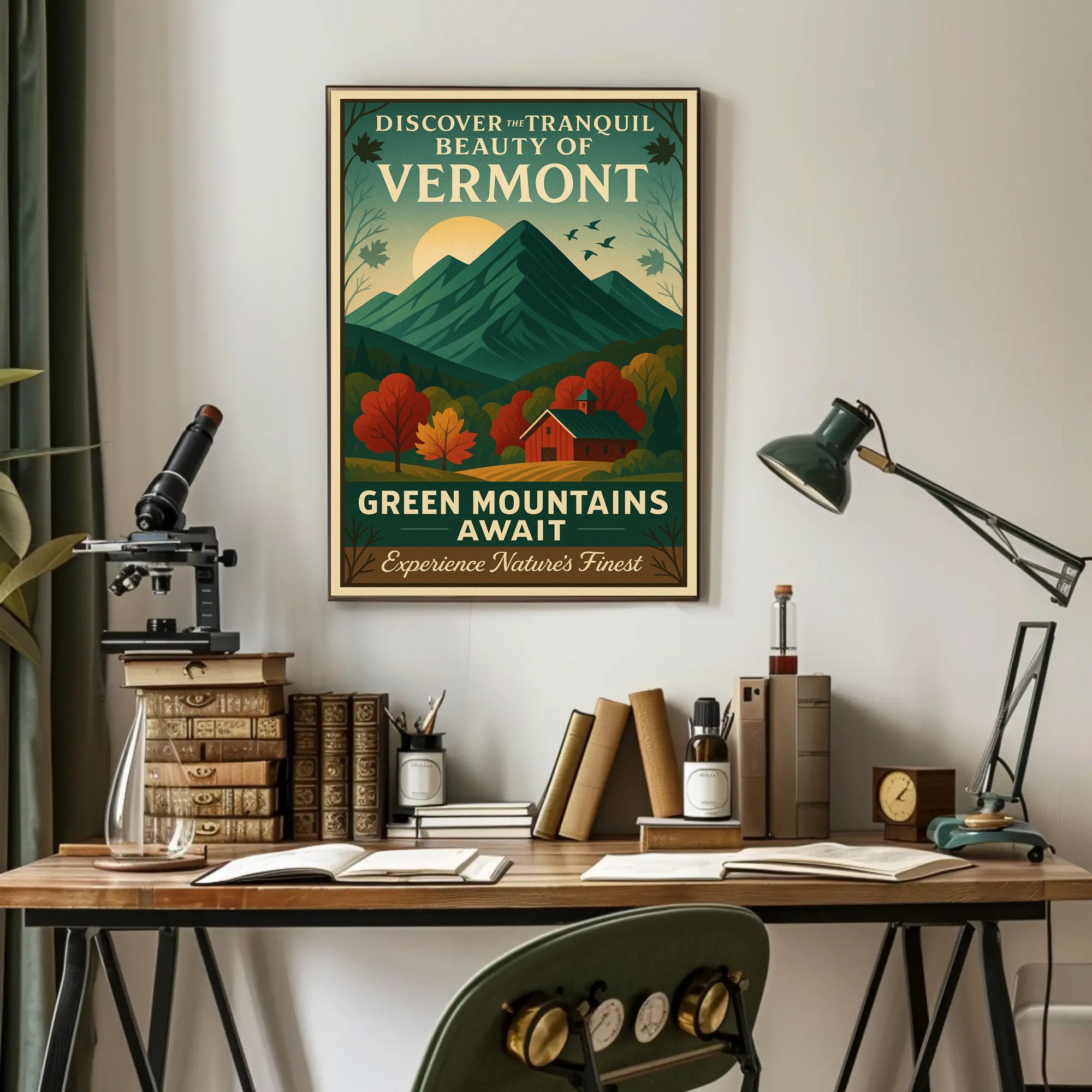 Vermont Scenic Beauty Wall Art Print