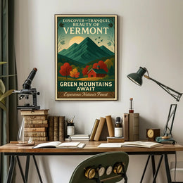 Vermont Scenic Beauty Wall Art Print