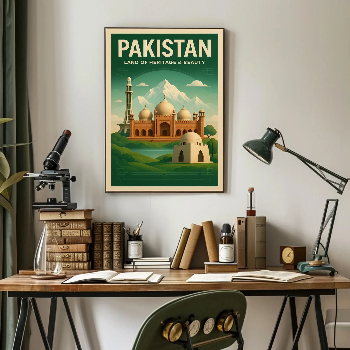 Pakistan Land of Heritage Beauty Poster