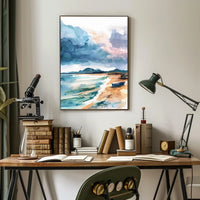 Tranquil Shoreline Poster