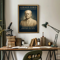 Gerald Ford – President of the United States Poster PosterGoat