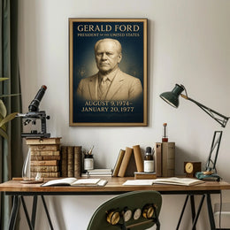 Gerald Ford – President of the United States Poster PosterGoat