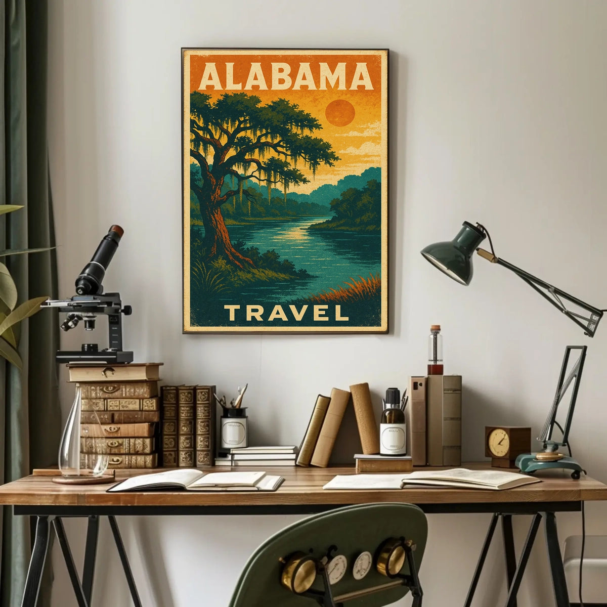Explore Alabama Poster