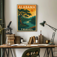 Explore Alabama Poster