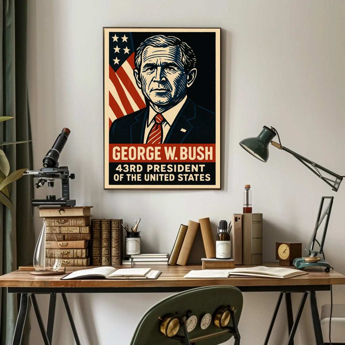 George W. Bush 43Rd President Poster