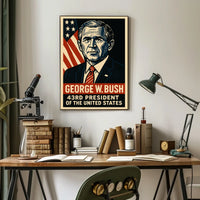 George W. Bush 43Rd President Poster