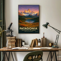 Patagonia The Edge of the World Poster