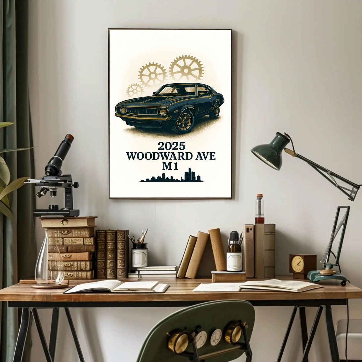 2025 Woodward Ave M1 Poster