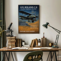 LFG Roland C.II A Flight Through History Poster PosterGoat